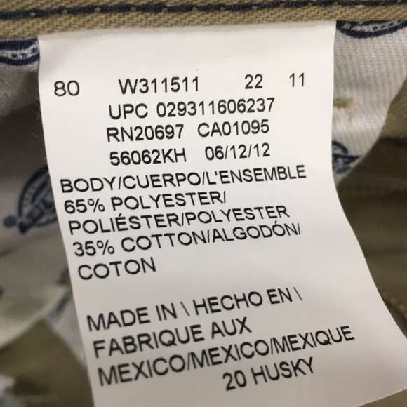 Boys husky flat front Size 20 NWT - Picture 4 of 6